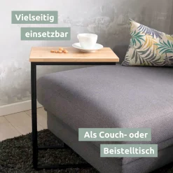 Alternative view of Beistelltisch | massive Eiche