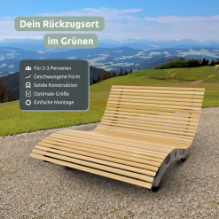 Alternative view of Waldliege - Deluxe für Garten & Terrasse