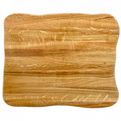 La Madera Schneidebrett Top | massive Eiche | Hell