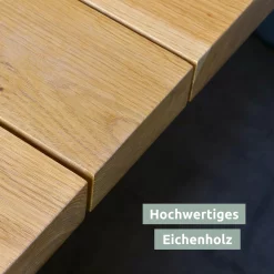 Alternative view of Massivholztischplatte für den Außenbereich | Eiche | 180x85cm