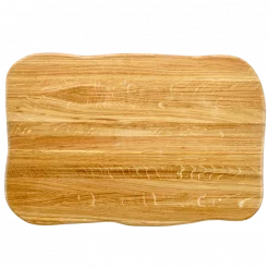 La Madera Schneidebrett Premium | Eiche Hell | Steakbrett