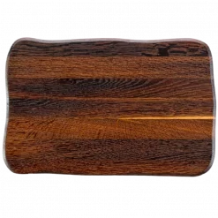 La Madera Schneidebrett Basic | massive Eiche | Dunkel