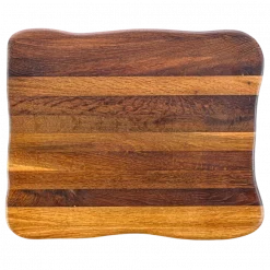 La Madera Schneidebrett Top | massive Eiche | Dunkel