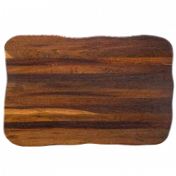 La Madera Steakbrett Master | massive Eiche | Dunkel