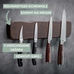 Alternative view of Messerleiste La Madera magnetisch | Eichenholz dunkel