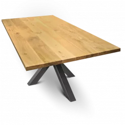 Konfigurator für Massivholz Esszimmertische