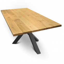 Konfigurator für Massivholz Esszimmertische