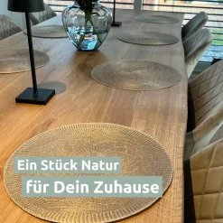 Alternative view of Konfigurator Tischplatten aus massiver Eiche